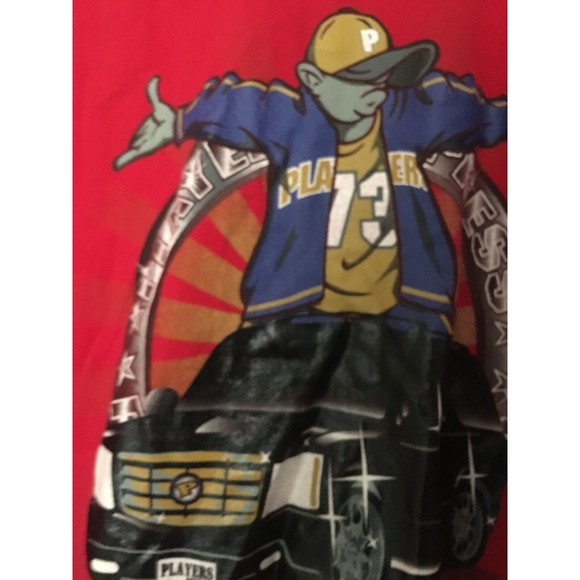 Vintage Allstyle Men's Graphic Print T-Shirt Size XL Red - Picture 4 of 11